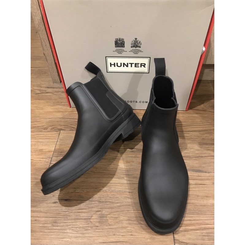 Hunter Refined MFS9060RMA Chelsea boot UK7 US8 男高筒雨靴雨鞋黑