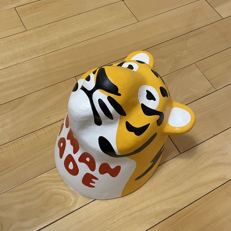 HUMAN MADE TIGER TROPHY PAPER MACHE DISPLAY 虎頭裝飾品| 蝦皮購物