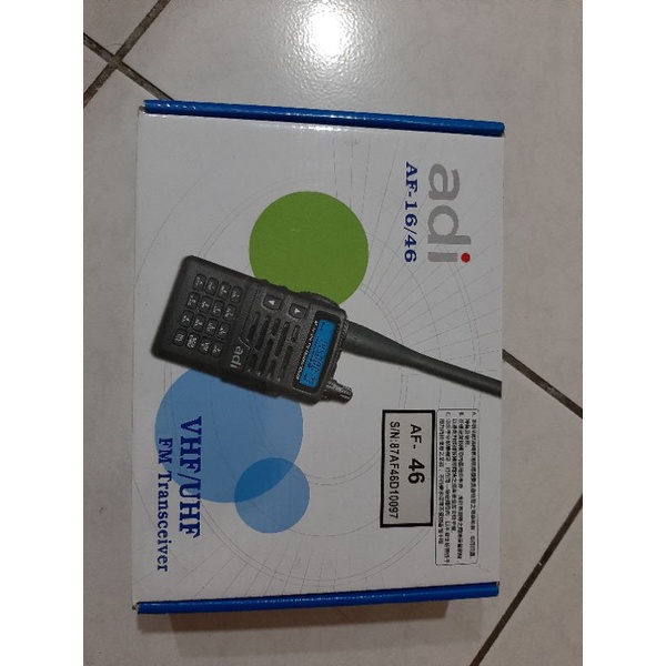 ADI AF46 無線電對講機UHF /另有AF16 VHF 蝦皮購物