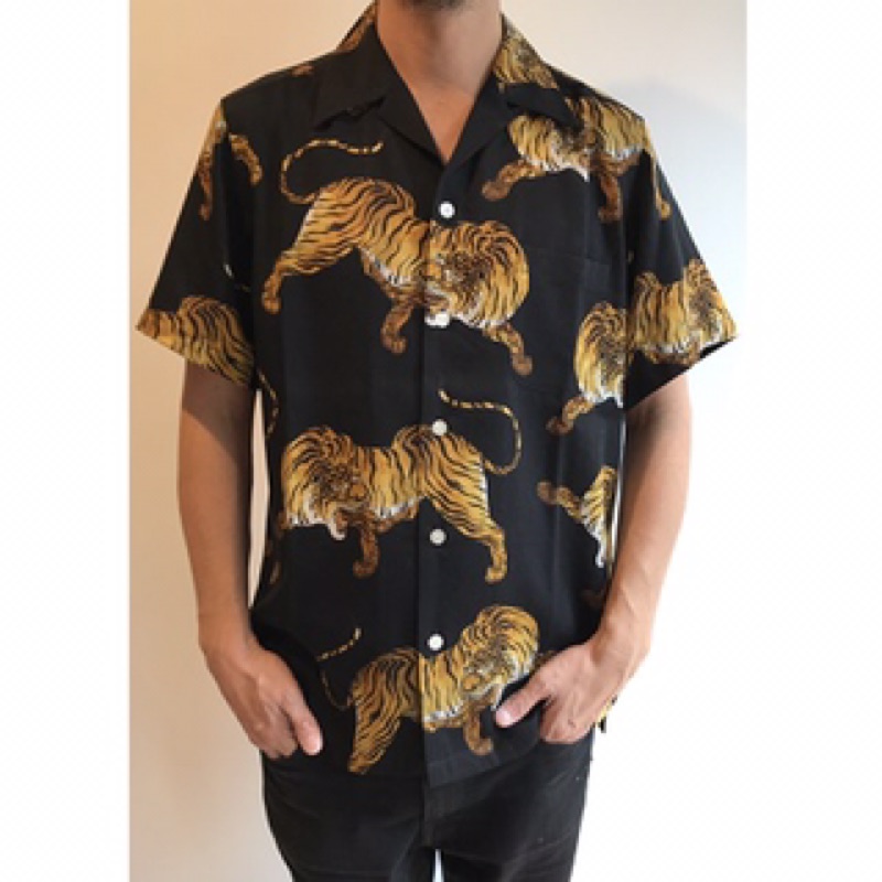 虎嘯WACKO MARIA × MINEDENIM 聯乘HAWAIIAN SHIRT | 蝦皮購物