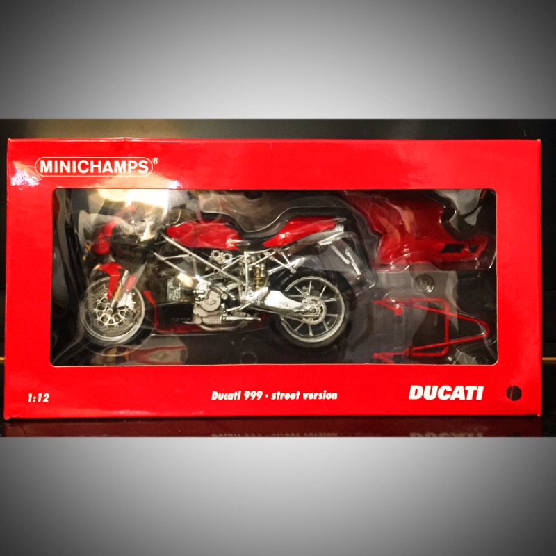 Ducati 999 Street Version 街車版1/12 MINICHAMPS製(已售出勿下標