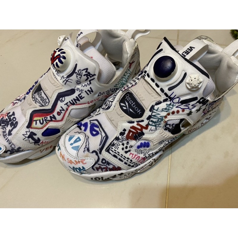 售出Reebok Pump Fury x Vetements 聯名銳步充氣鞋全智賢| 蝦皮購物