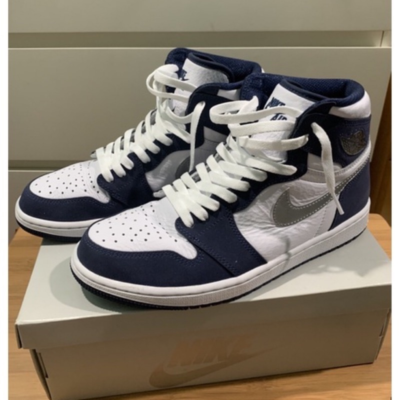 售出)(二手)AIR JORDAN 1 High OG COJP MidnightNavy US9.5(27.5cm