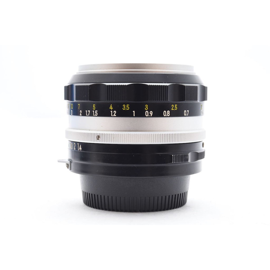 尼康 NIKON NIKKOR-S Auto 50mm F1.4 定焦標準鏡頭 白環 老鏡 轉接 (三個月保固)