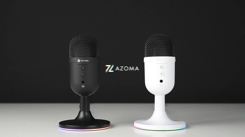 AZOMA MARDUK1 RGB底座 USB 電競 麥克風 全指向性 可外接3.5mm耳機 | 蝦皮購物