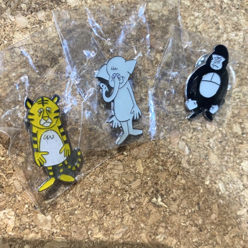 花井祐介東山動物園聯名Hanai Yusuke ANIMAL PINS | 蝦皮購物