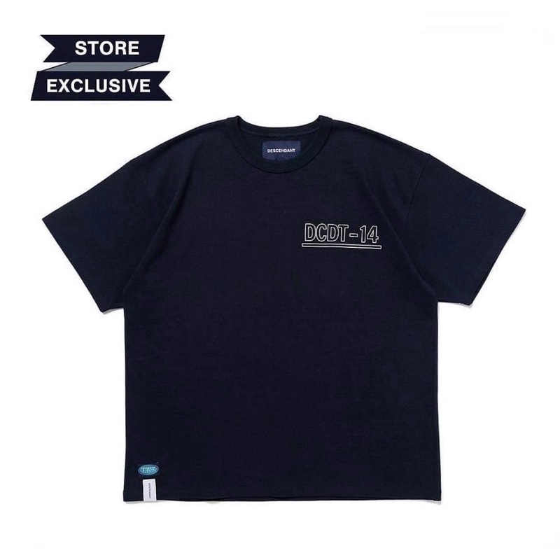 DESCENDANT x 京都THINC PROJECT DCDT TP SHIP SS TEE 廣島限定 NAVY