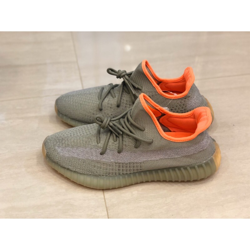 Fashion SPLY】Adidas yeezy boost 350 v2 Desert Sage 灰橙FX9035