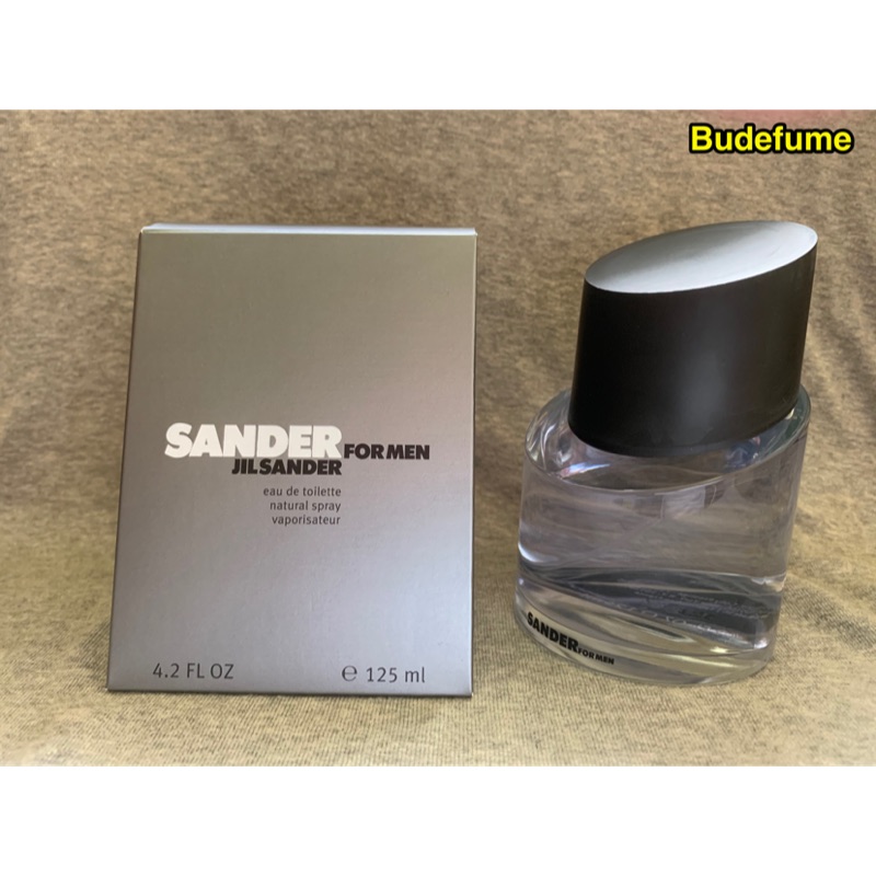 Jil Sander Sander for Men 貞莎德同名男香125ml | 蝦皮購物