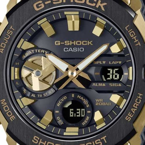 G-SHOCK / GST-B400GB-1A9 / 卡西歐CASIO [ 官方直營] 金色離子IP鍍膜