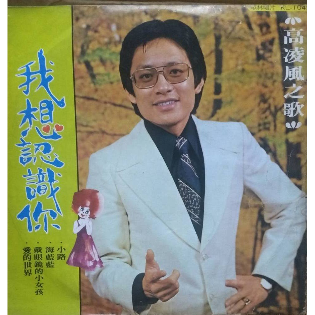 絕版 高凌風之歌 我想認識你 黑膠唱片 非復刻版 | 蝦皮購物