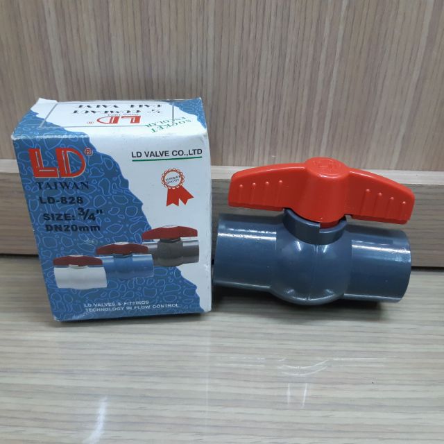 LD PVC 塑膠球閥 3/4