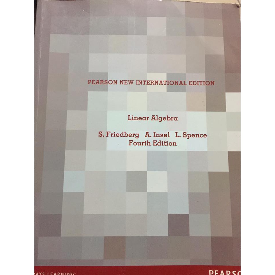 LINEAR ALGEBRA 4/E (PNIE) | 蝦皮購物