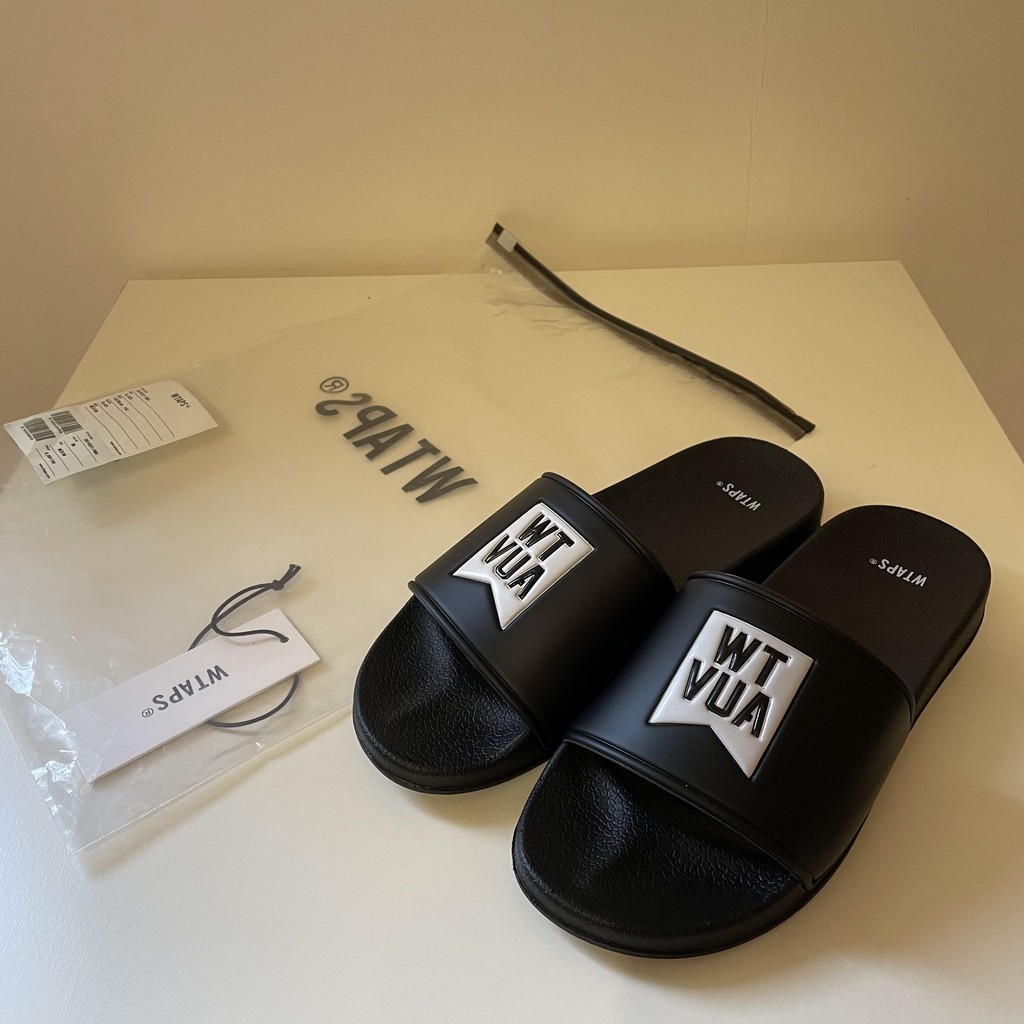 WTAPS 201VEDT-FW01 SLIDER / FOOTWEAR. PVC 拖鞋M號| 蝦皮購物
