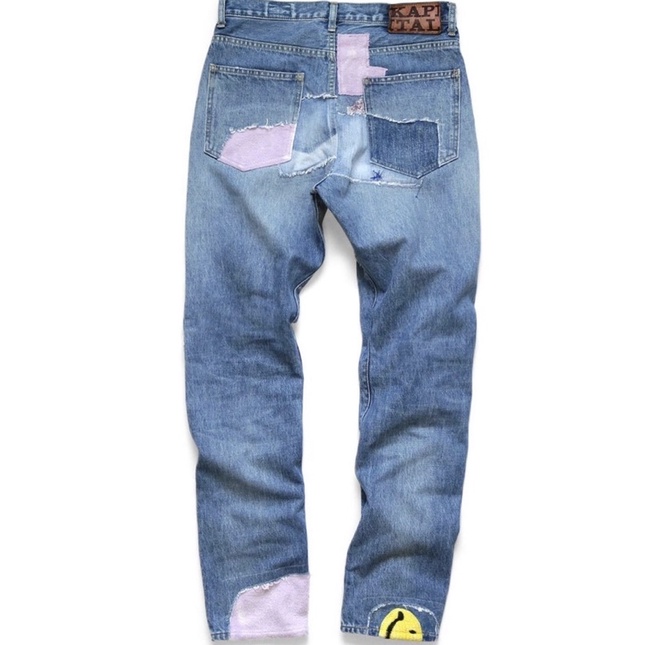 SMOKA】KAPITAL - 14oz Denim 5P OKABILLY (Gypsy Patch Remake) | 蝦皮購物