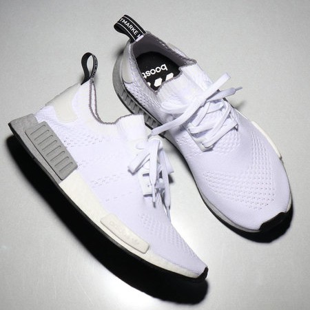 Adidas nmd r1 2024 running white grey three