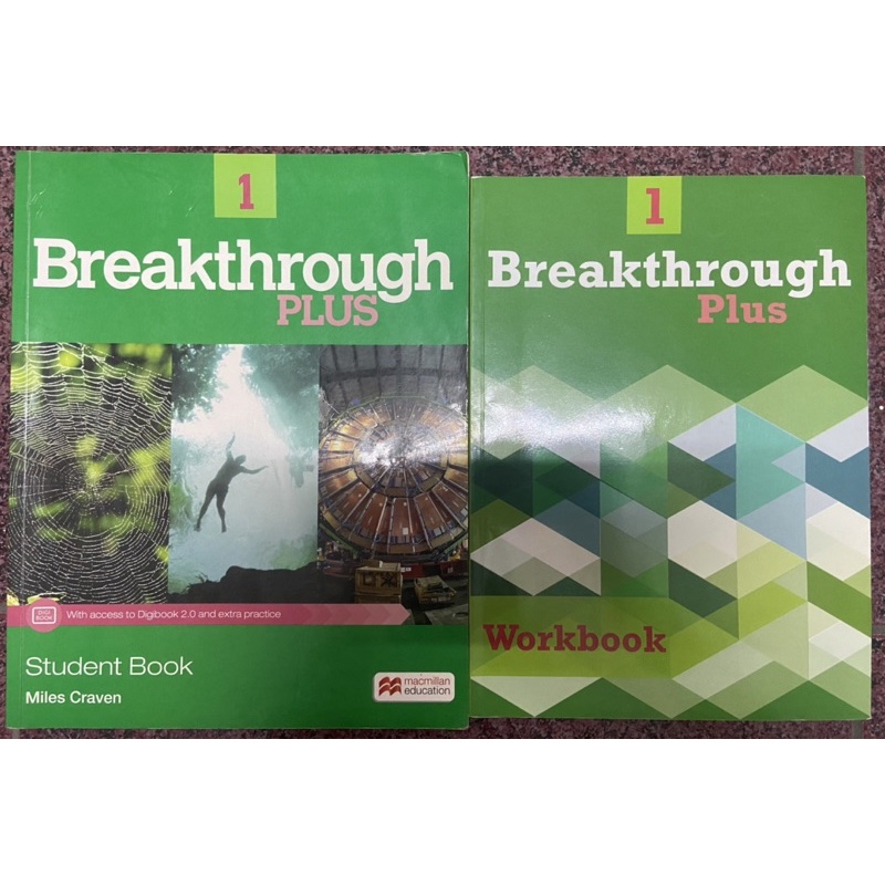 英語課本～Breakthrough PLUS(二手）1～3版 另外有習題本 | 蝦皮購物