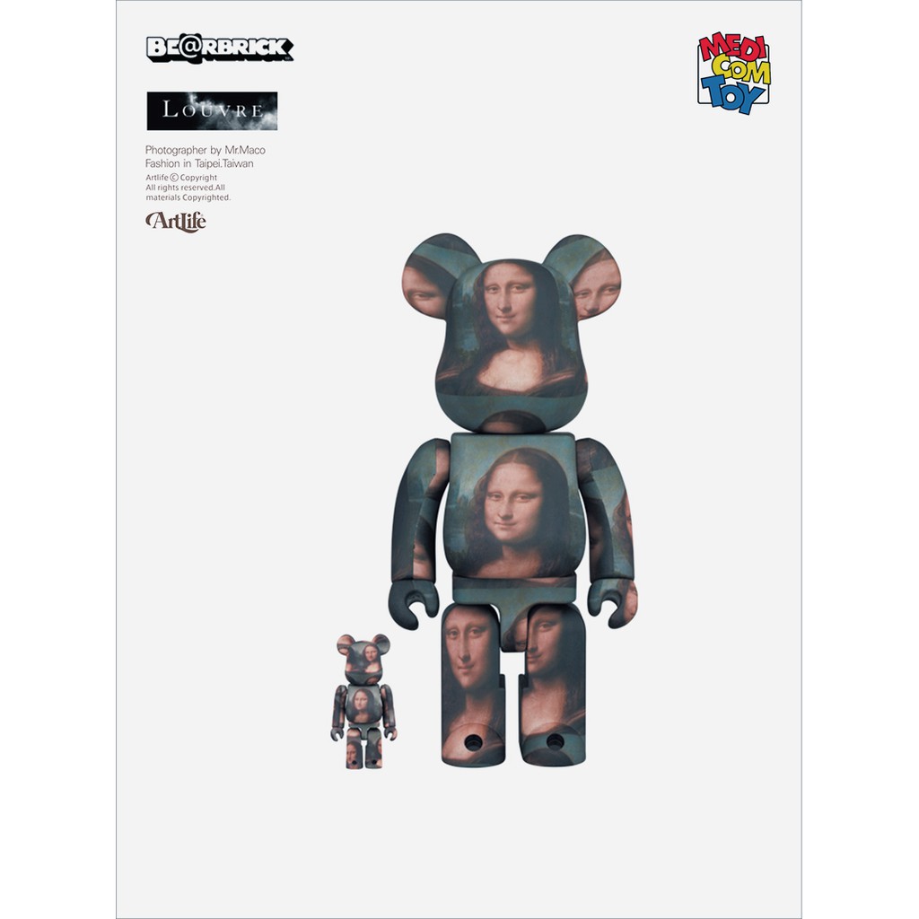 BE@RBRICK × Louvre ルーブル美術館監修 BE@RBRICK（MEDICOM TOY