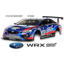 田宮TAMIYA 51593 1/10 SUBARU WRX STI - NBR CHALLENGE BODY SET