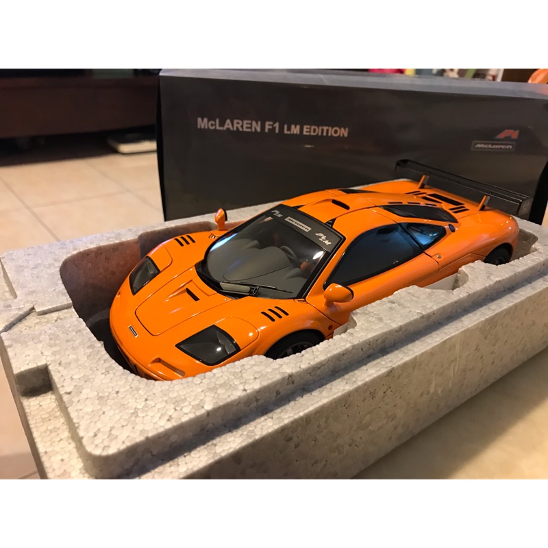 Autoart Mclaren F1 LM EDITION 1/18 | 蝦皮購物