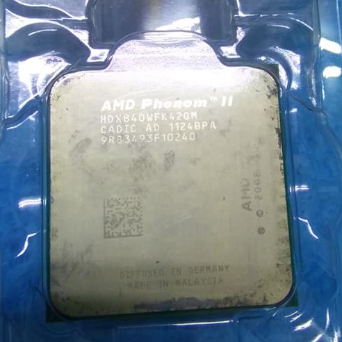 Budget Powerhouse! 💻 AMD Phenom II X4 840 CPU – Quad-Core 3.2GHz Socket AM3 – Tested Working