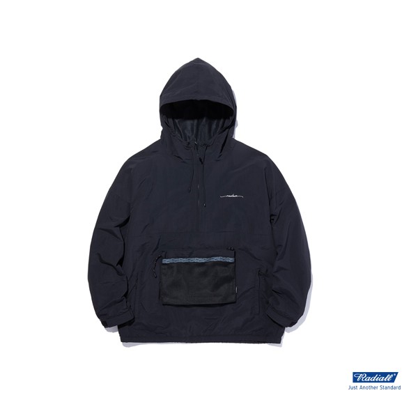 GOODFORIT/日本Radiall WEST COAST PULLOVER 火燄緹花斜背包機能防風 