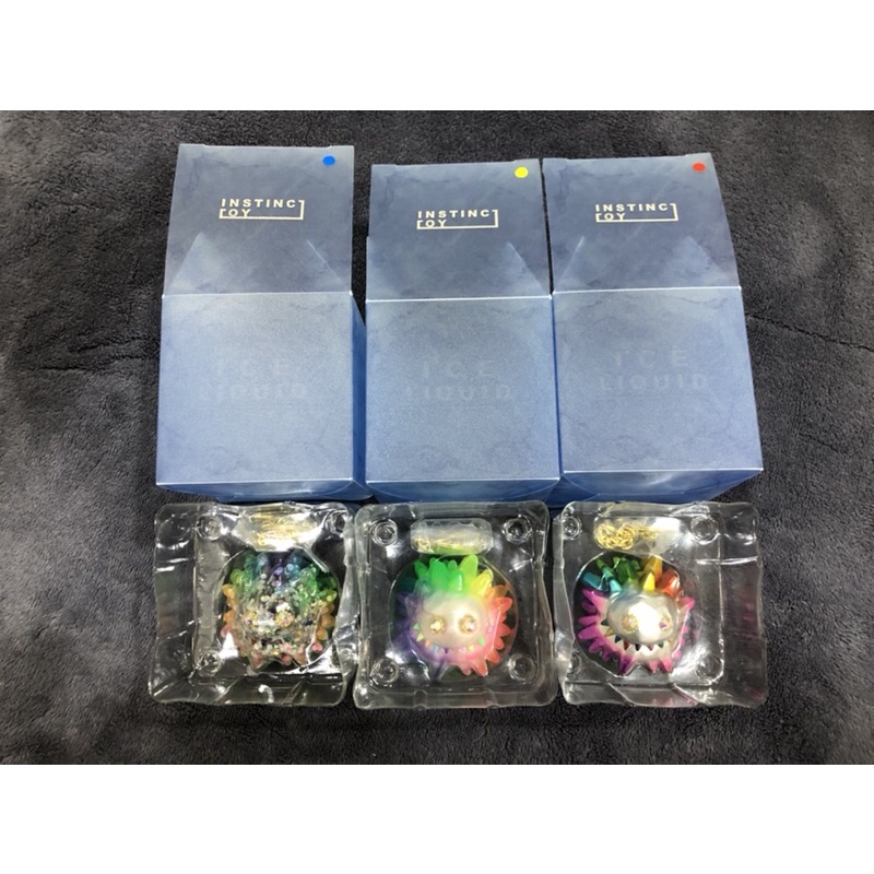 大久保 instinctoy TTE 冰塊 ice liquid rainbow glitter metal