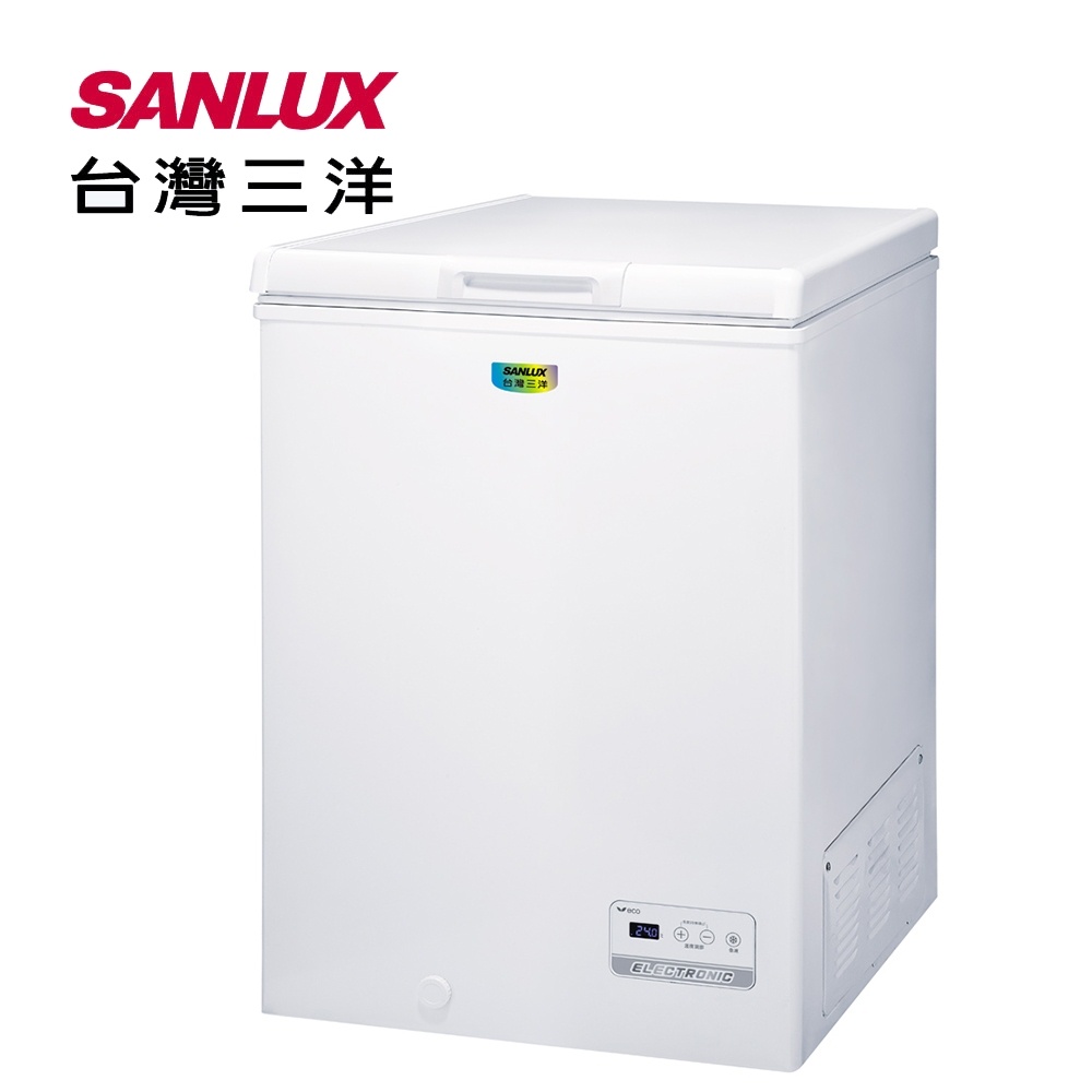 SANLUX台灣三洋105L 上掀式冷凍櫃SCF-108GE | 蝦皮購物