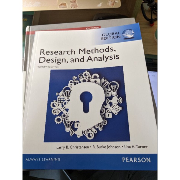 research methods design and analysis global edition