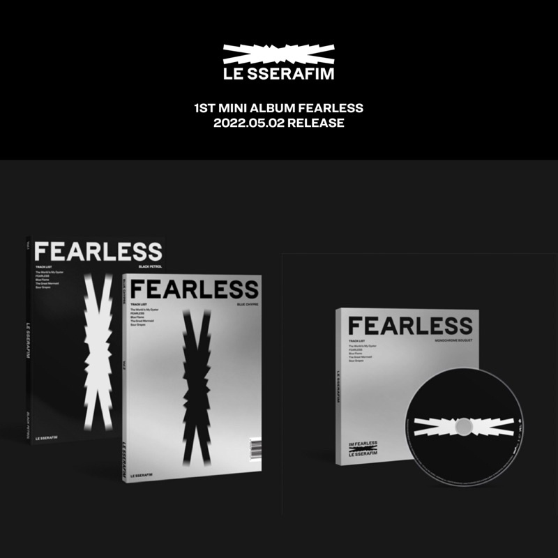 五大唱片💽 - LE SSERAFIM 迷你一輯「FEARLESS」(韓國進口版) | 蝦皮購物