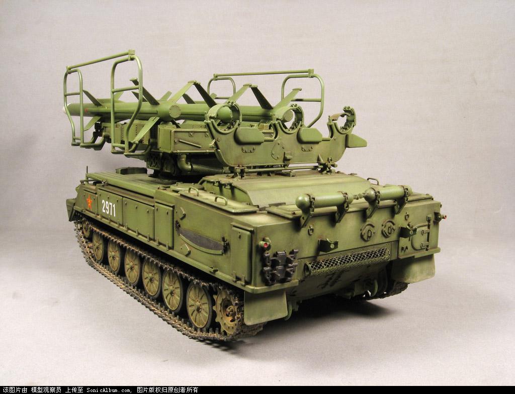 小號手 1/35 俄羅斯 SAM-6 薩姆-6 防空坦克導彈發射車 00361 軍事模型陸軍 | 蝦皮購物