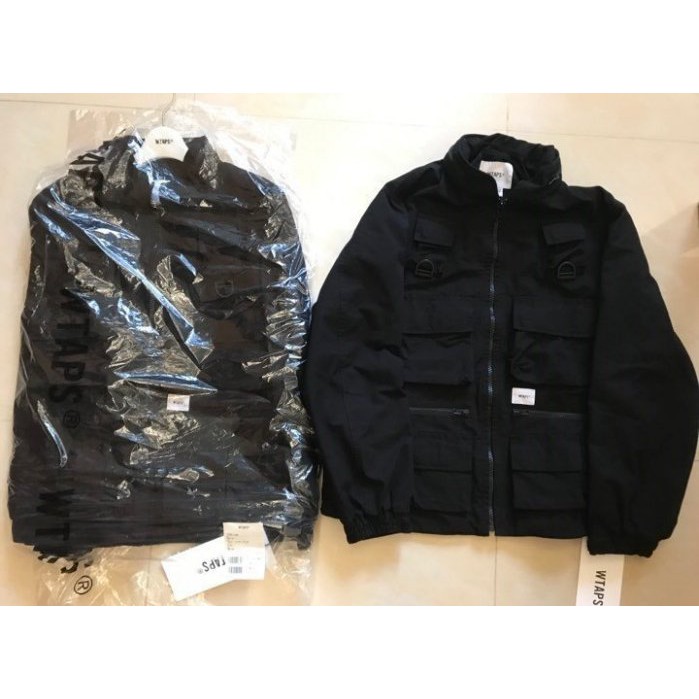 全新現貨黑色M 號19ss Wtaps MODULAR JACKET 十袋八袋連帽外套| 蝦皮購物