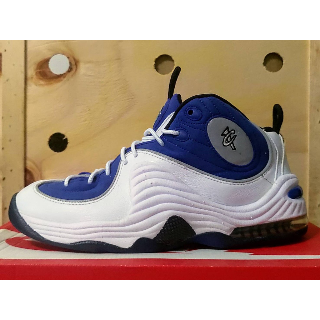 NIKE AIR PENNY II 白藍 一分錢 籃球鞋 333886-400 US8.5(26.5cm)