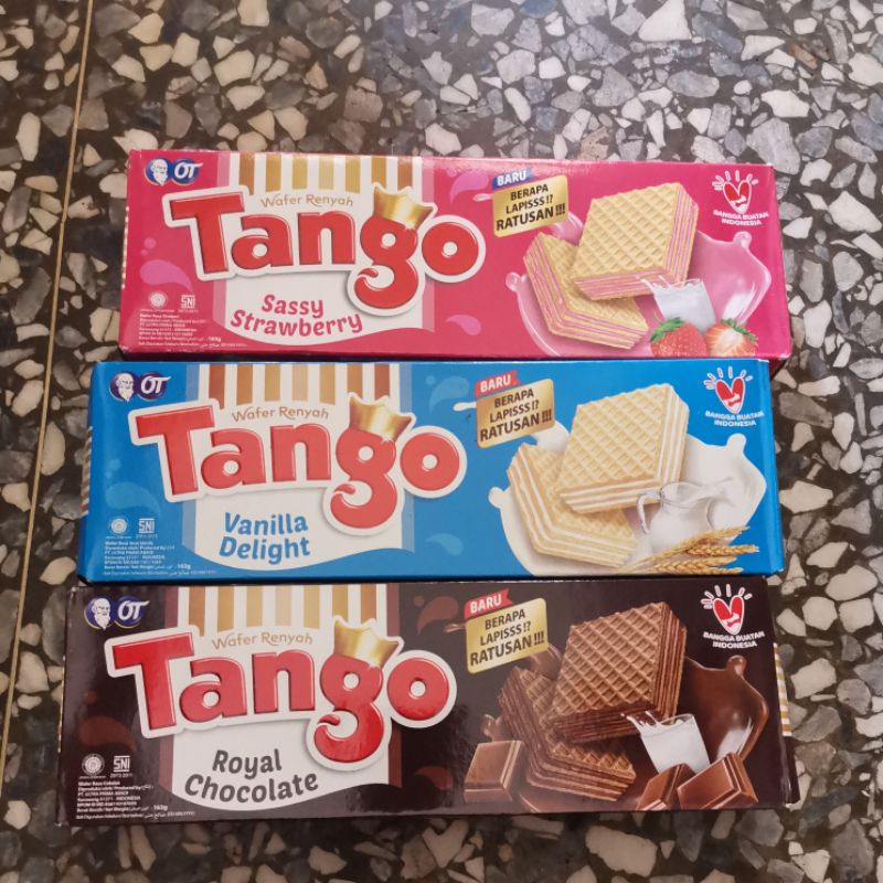 Tango Strawberry Coklat Vanilla印尼餅乾 進口 | 蝦皮購物