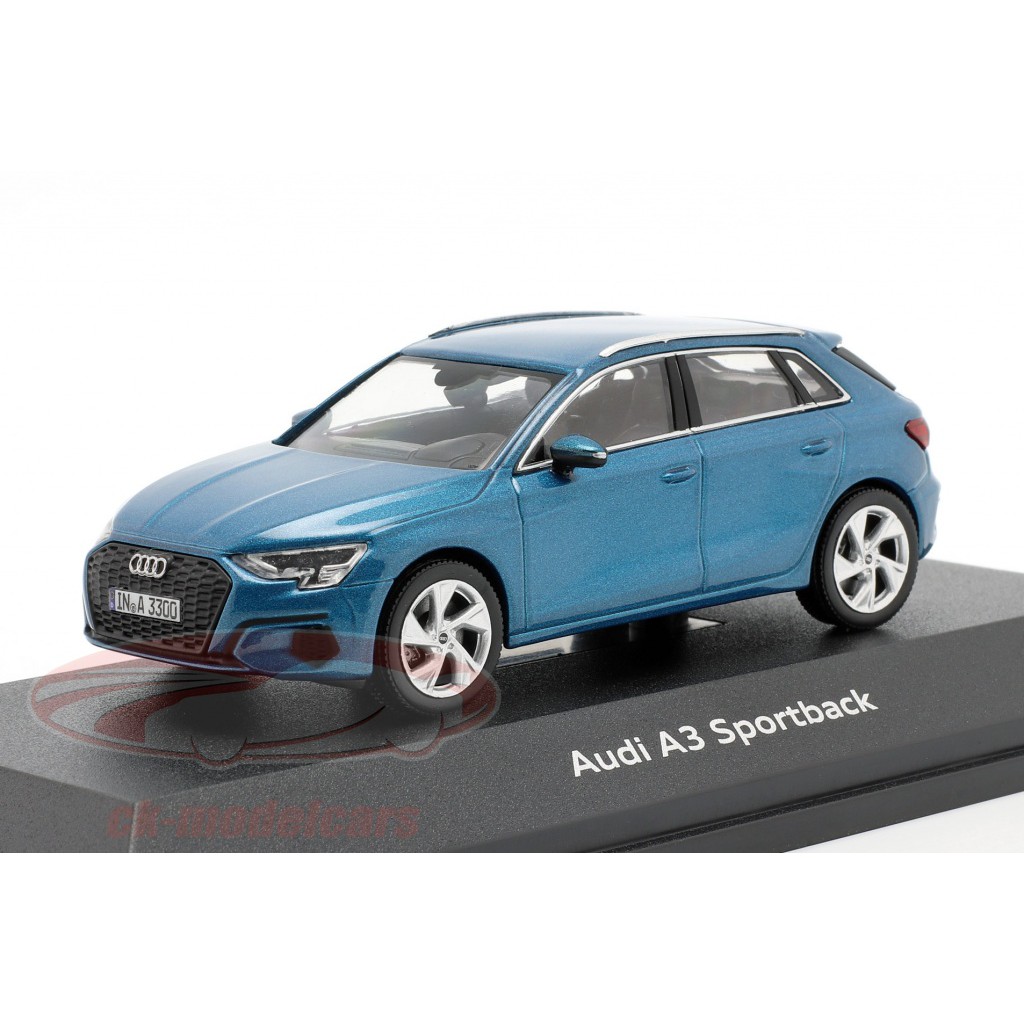 預購]原廠1/43 1:43 Audi A3 Sportback year2020 藍、紅- iScale