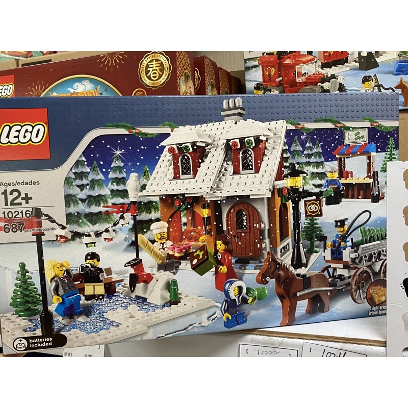 高雄宅媽|樂高積木|| LEGO“10216''聖誕麵包屋稀有品盒況普通| 蝦皮購物