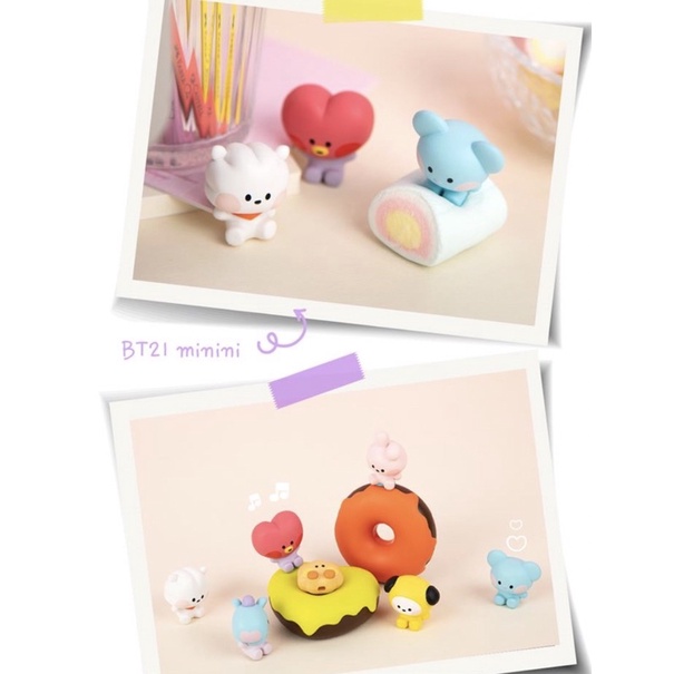 正品韓國BT21電腦公仔tata cooky shooky chimmy koya mang RJ