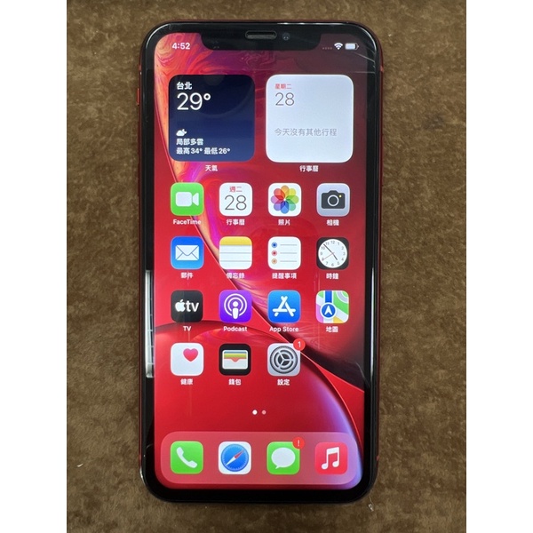 Apple iPhone XR 128GB 紅色-鹽埔(下單前請先聊聊後下單，未確認者訂單