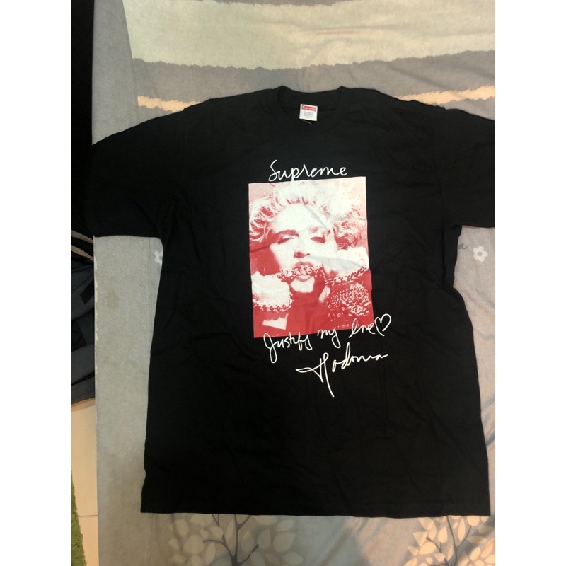 Supreme Madonna Tee Black | 蝦皮購物