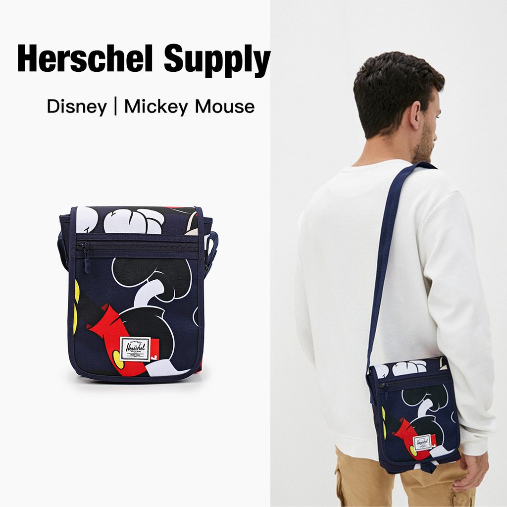 Herschel x Disney Lane Messenger Small 小號 斜跨單肩包 蝦皮購物