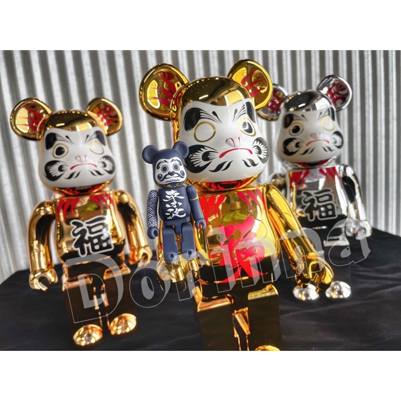 Tokyo Waves x MESM x Be@rbrick Daruma 達摩聯名東京波設計款全球限量