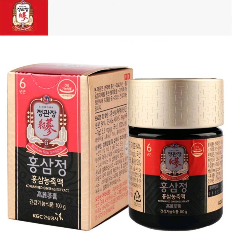 韓國直送正官庄高麗蔘膏紅蔘精100g 最新效期現貨| 蝦皮購物