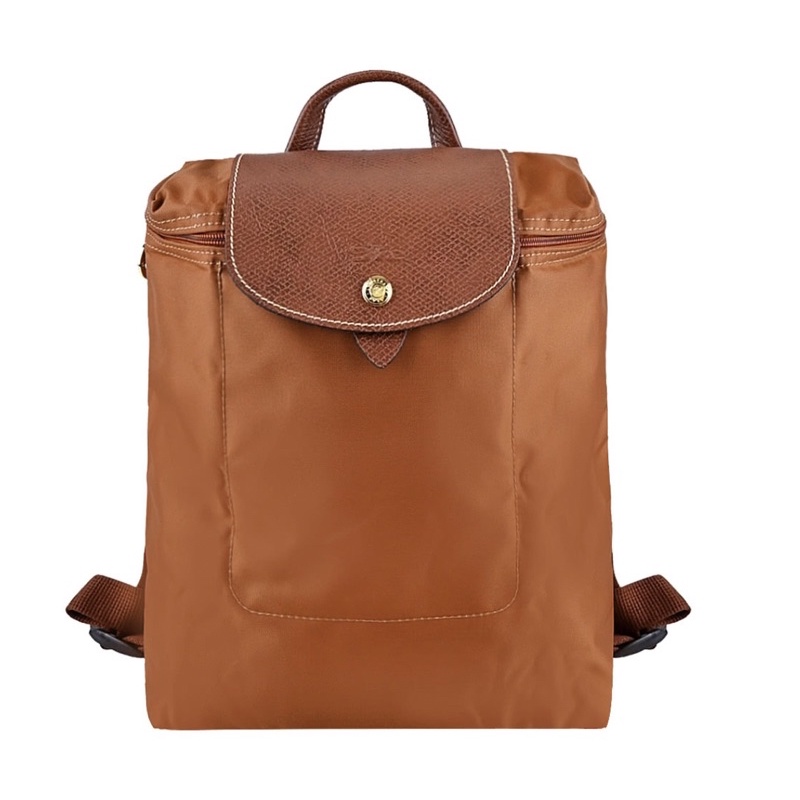 Longchamp discount beige backpack