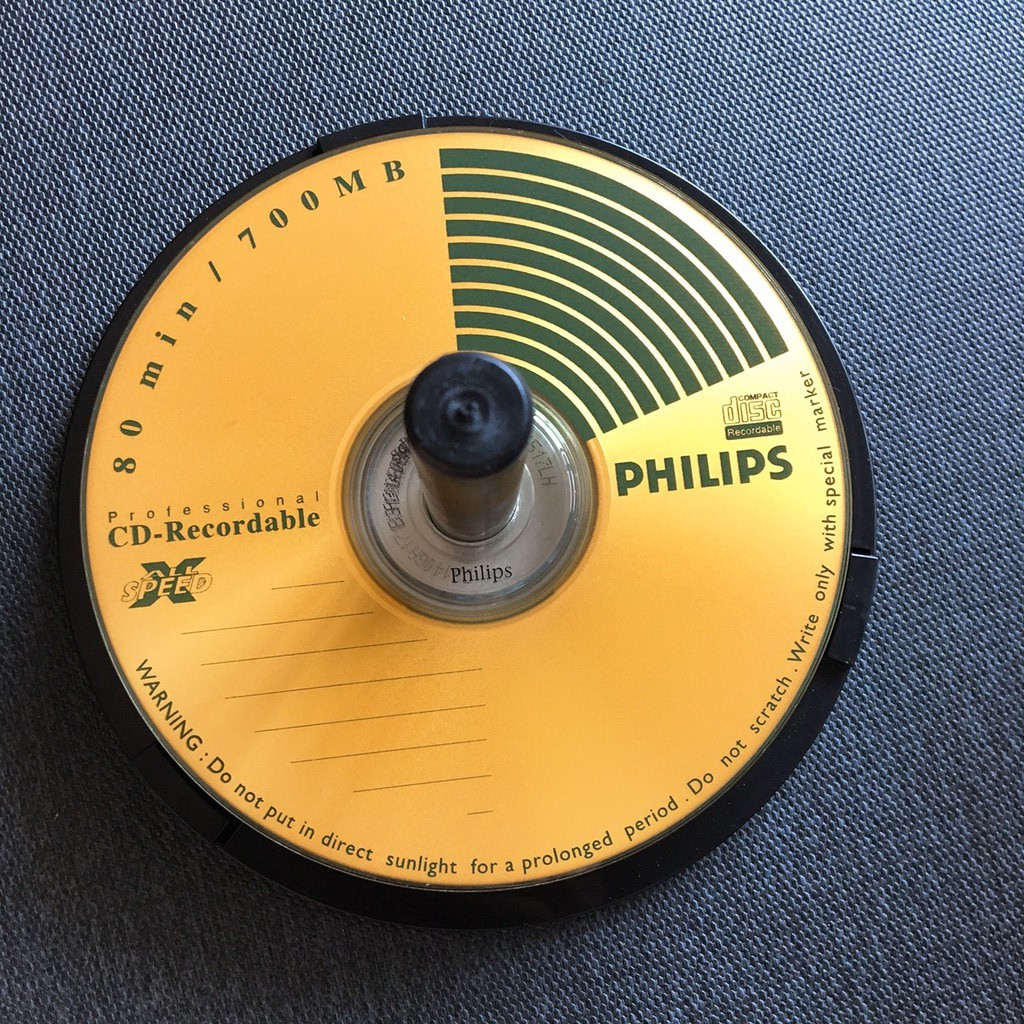 PHILIPS CD-R 80MIN/700MB 光碟片 空白光碟（單片賣） | 蝦皮購物