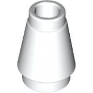 LEGO 樂高 4589 白色 沙色 小圓椎 Cone 1x1 4518400 4129997 4529237 | 蝦皮購物