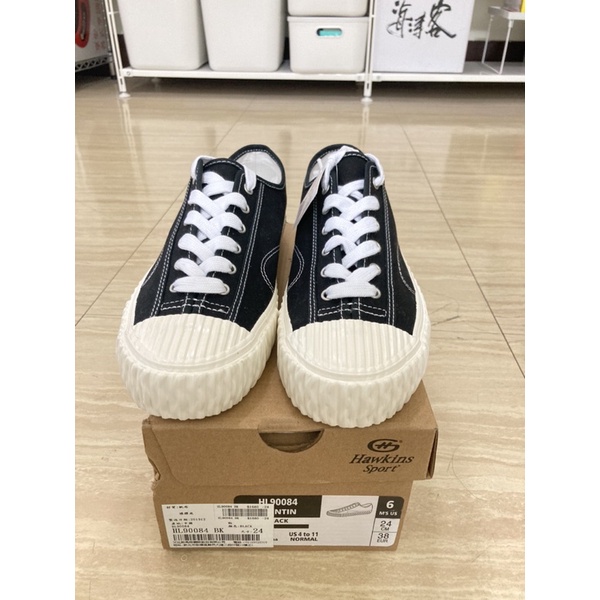 Hawkins Sport 黑色帆布鞋 24cm