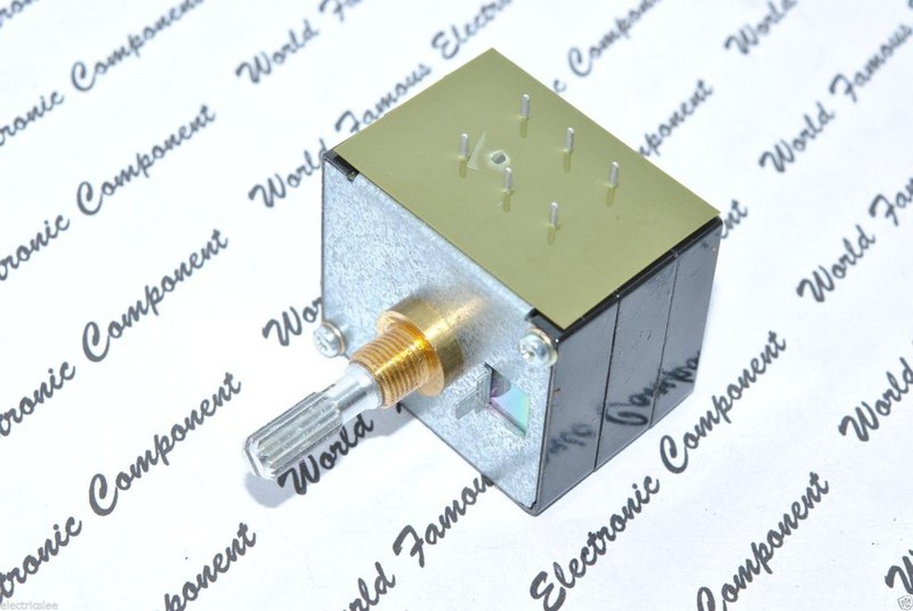 ALPS RK40 黑美人 500KA 音量用 鋸齒柄 雙聯 VR 日本製 NOS | 蝦皮購物