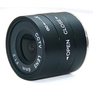監視器鏡頭 手動光圈 6mm /F1.2 鏡頭 監視器鏡頭 標準型攝影機頭 監視器 含稅開發票
