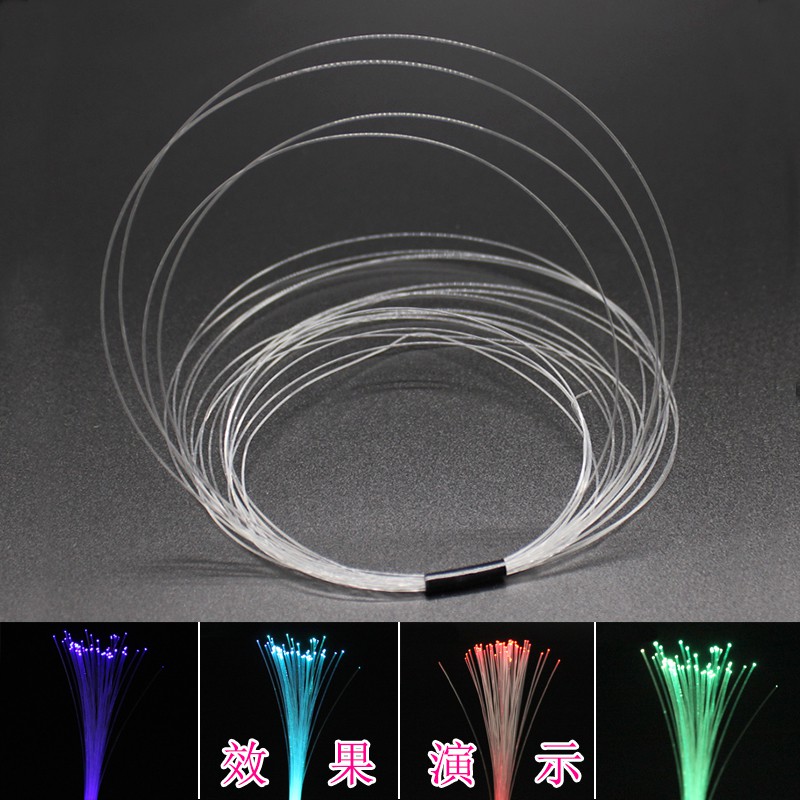 滿100米送30米 0.5mm導光條 透明塑膠光纖絲 LED燈珠導光尾部發光條 DIY手工材料 | 蝦皮購物