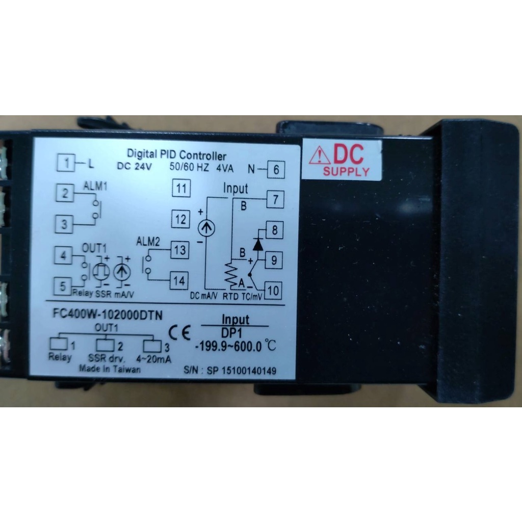 (現貨)FTC_DC24V溫度控制器_FC400W 48x48mm (DIN 1/16) | 蝦皮購物